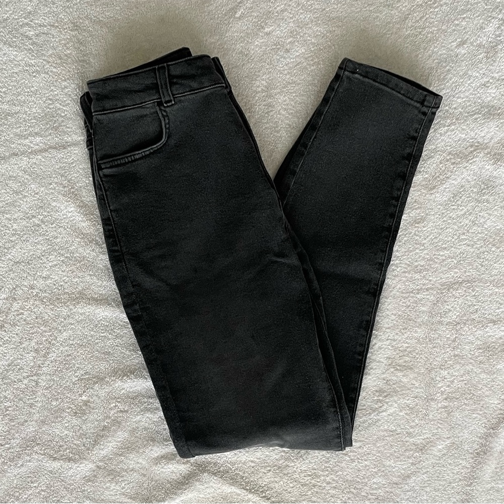 FITJEANS Black Straight Leg Pants